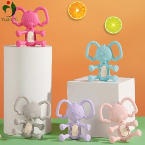 Baby Teether Manufacturer - Custom Elephant Shape Toy