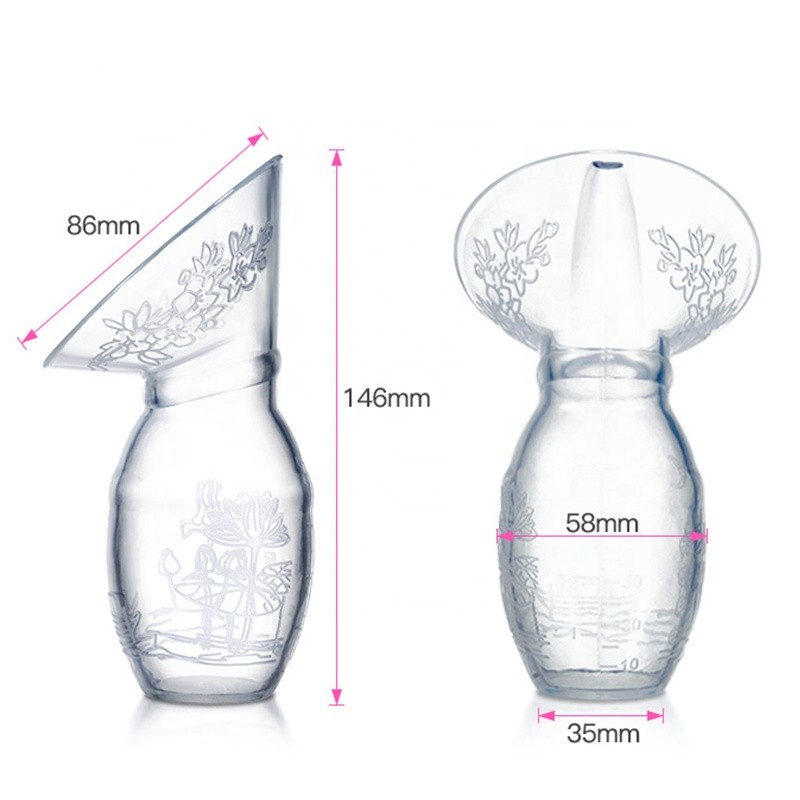 Breast Milk Pump Manufacturer - BPA Free 90ml Manual Collector