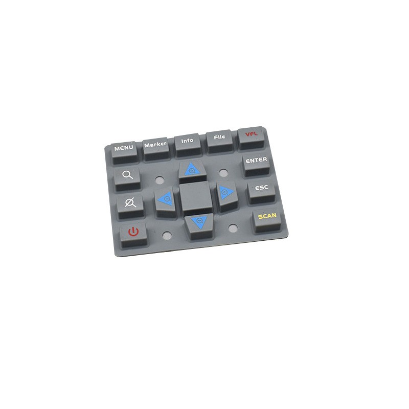 Silicone Keypad Manufacturer - Silk Screen Printed Conductive