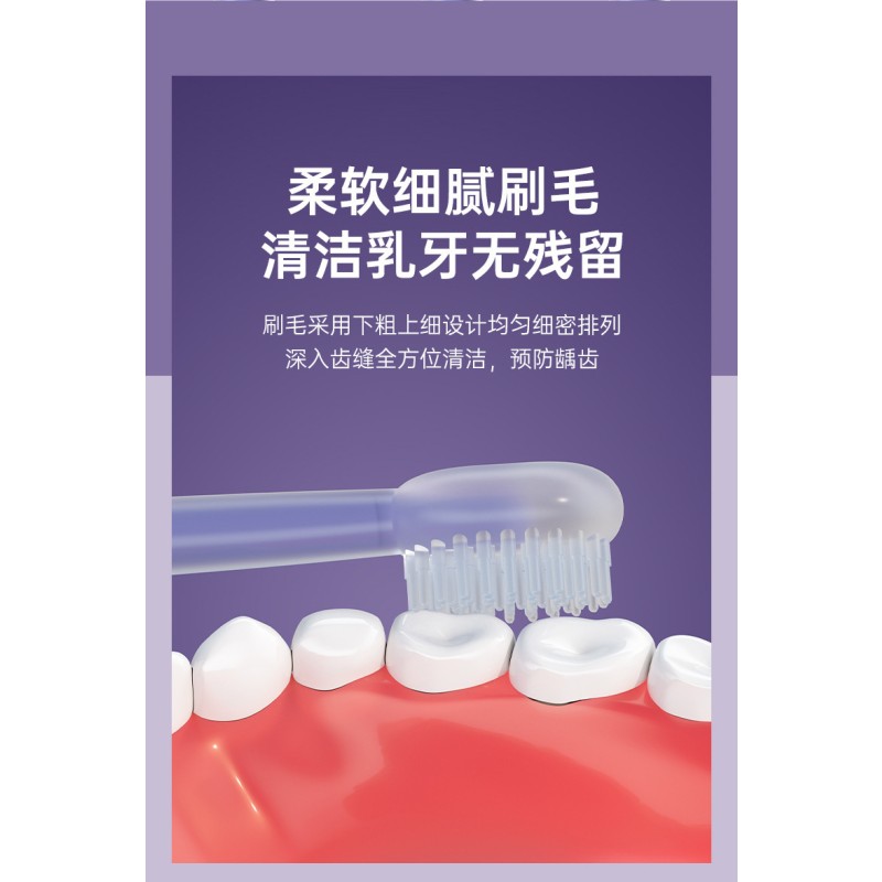 Baby Toothbrush Set Manufacturer - 3 Pack Tongue Cleaner