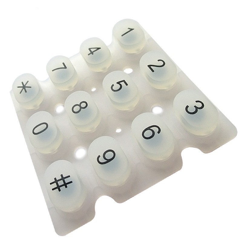 Silicone Button Pads Manufacturer - Custom Translucent Rubber