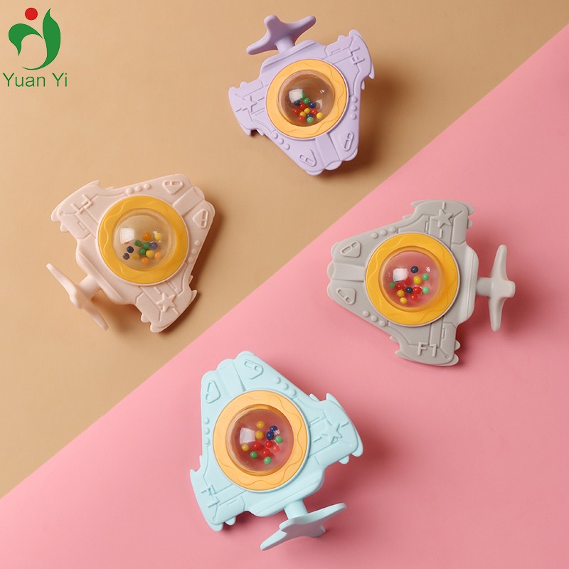 Baby Teether Manufacturer - Aircraft Shape Silicone Toy