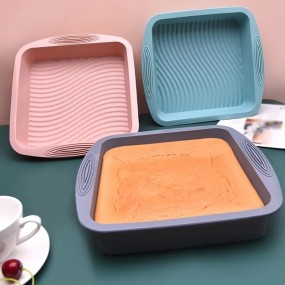 Silicone Cake Mould Manufacturer - Square Fast Delivery High Quality
