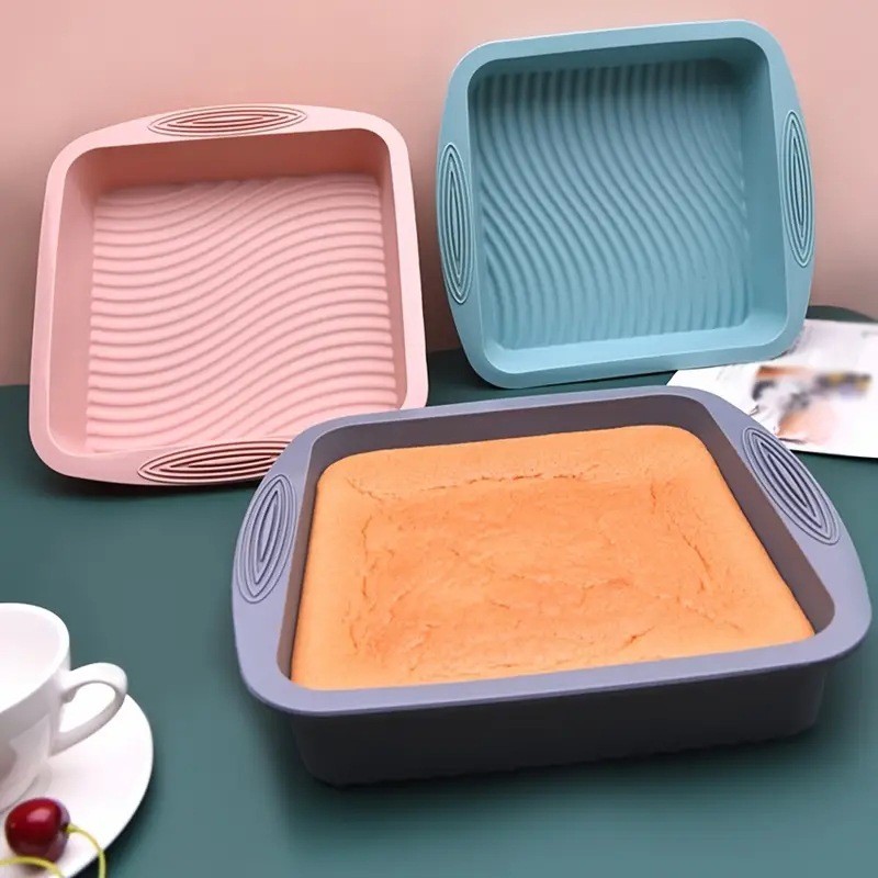 Silicone Cake Mould Manufacturer - Square Fast Delivery High Quality