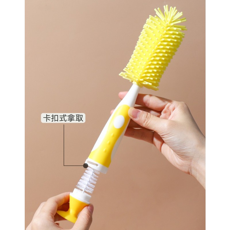 Bottle Brush Set Manufacturer - Silicone Cleaner for Nipple