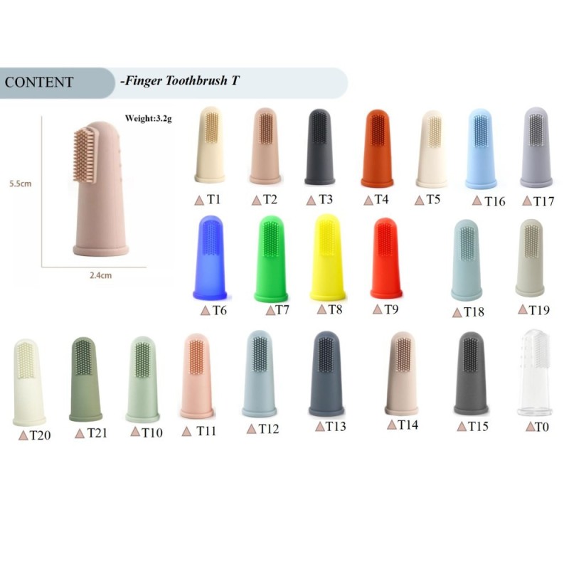 Baby Finger Toothbrush Manufacturer - Food Grade Silicone Soft
