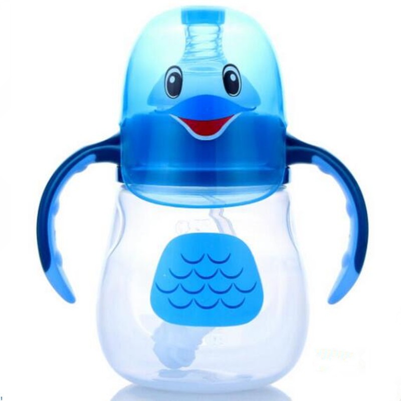 Baby Feeding Bottle Manufacturer - 3 in 1 Plastic Cartoon