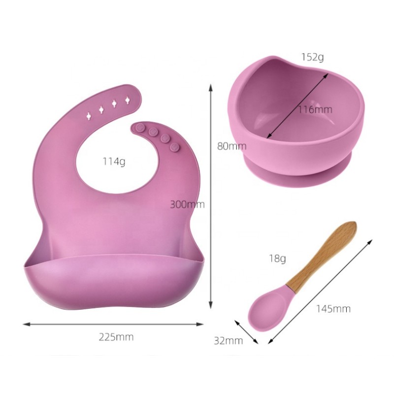 Baby Feeding Set Manufacturer - Wholesale Bib Bowl Spoon