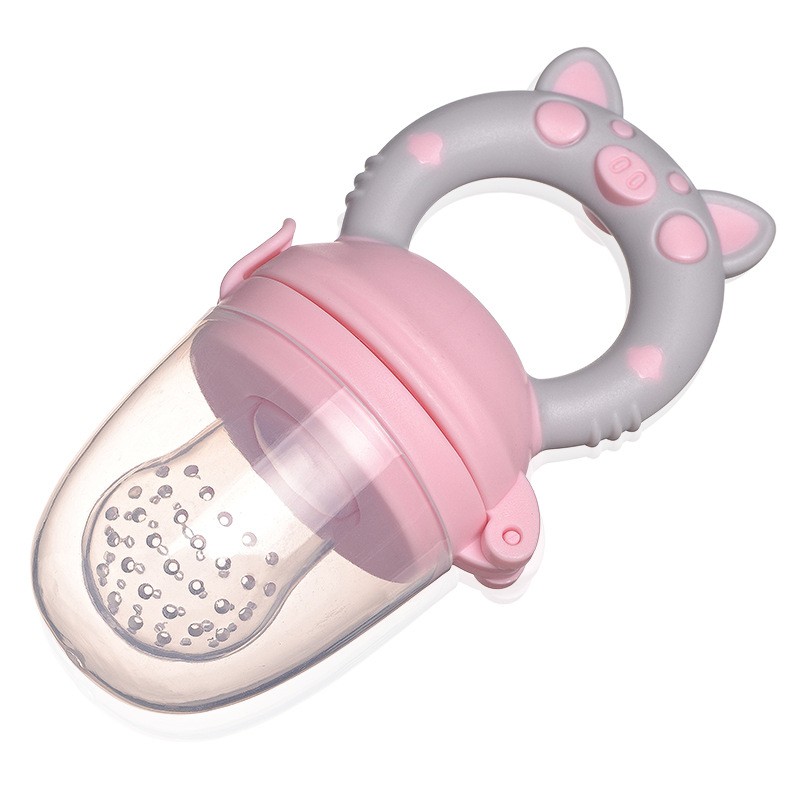Baby Food Feeder Manufacturer - Cute Pig Style Fruit Pacifier