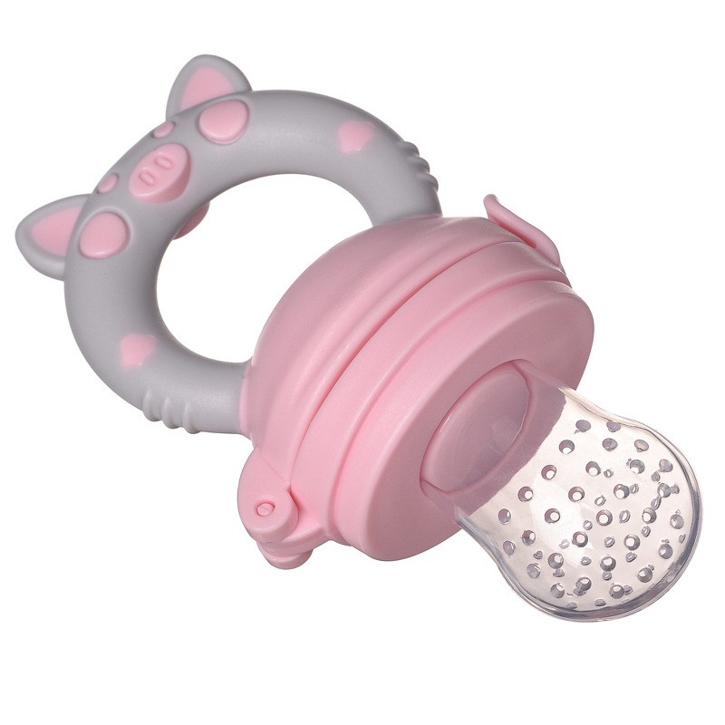 Baby Food Feeder Manufacturer - Cute Pig Style Fruit Pacifier