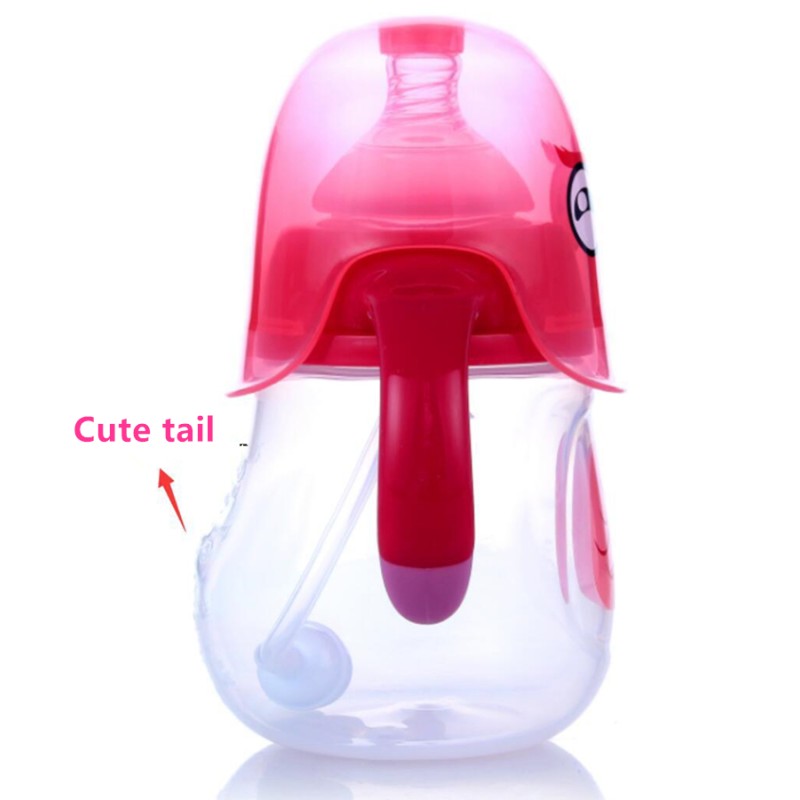 Baby Feeding Bottle Manufacturer - 3 in 1 Plastic Cartoon