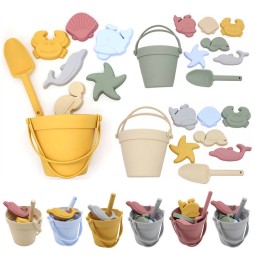 Baby Beach Toy Manufacturer - 8PCS Food Grade Silicone