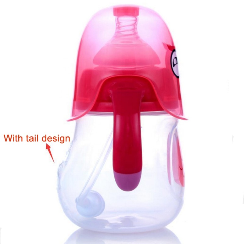 Baby Sippy Cup Manufacturer - 3 in 1 Cartoon Training Bottle