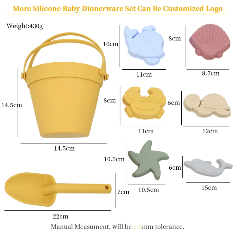 Silicone Beach Toys Manufacturer - 100% Food Grade BPA Free