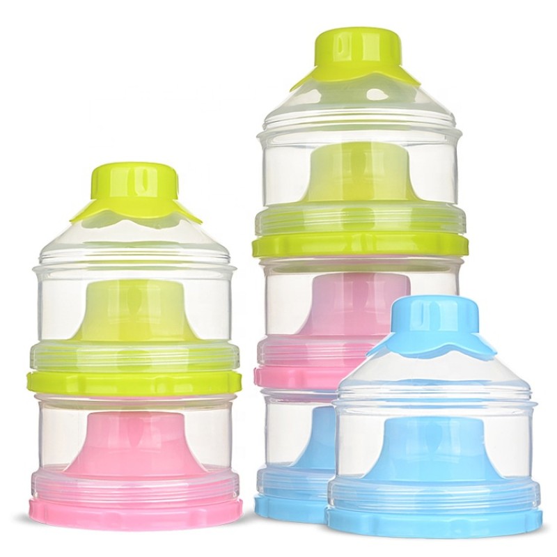 Baby Food Container Manufacturer - Portable 3 Layers Snack Box