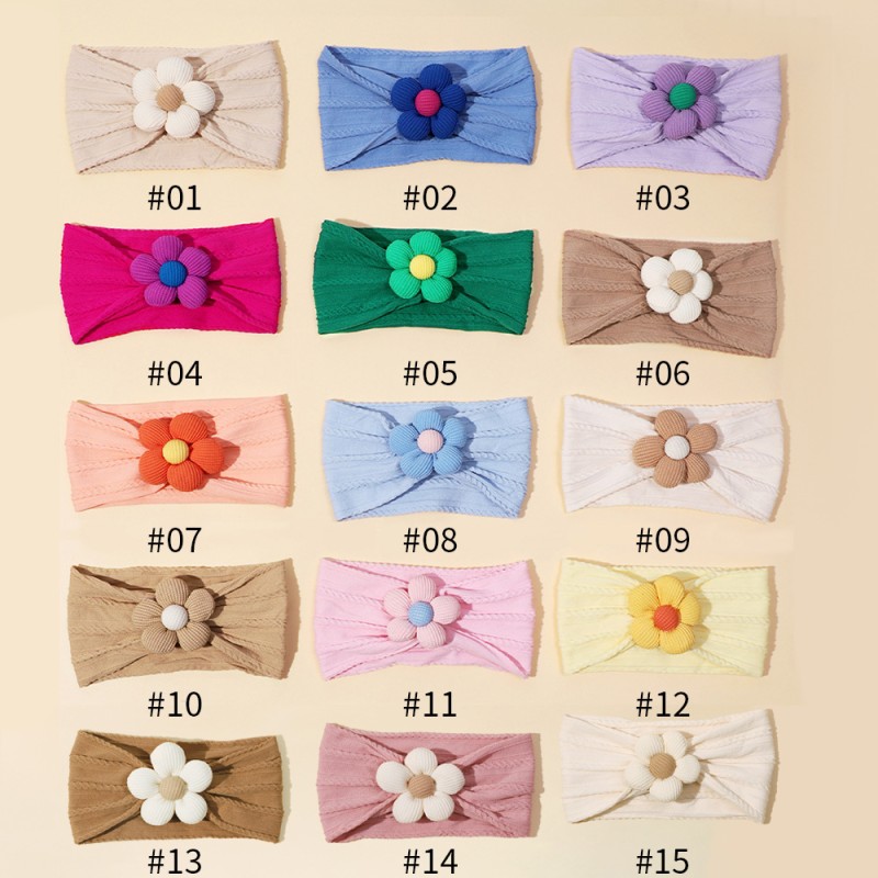 Baby Headbands Manufacturer - Nylon Soft Hair Accessories