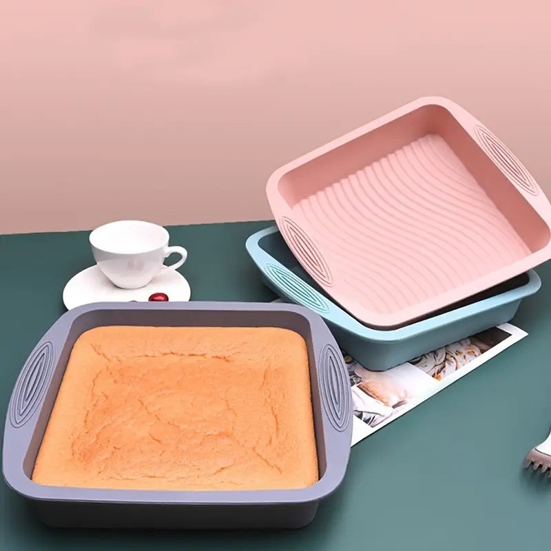 Cake Pan Manufacturer - Silicone Square Non-stick BPA Free