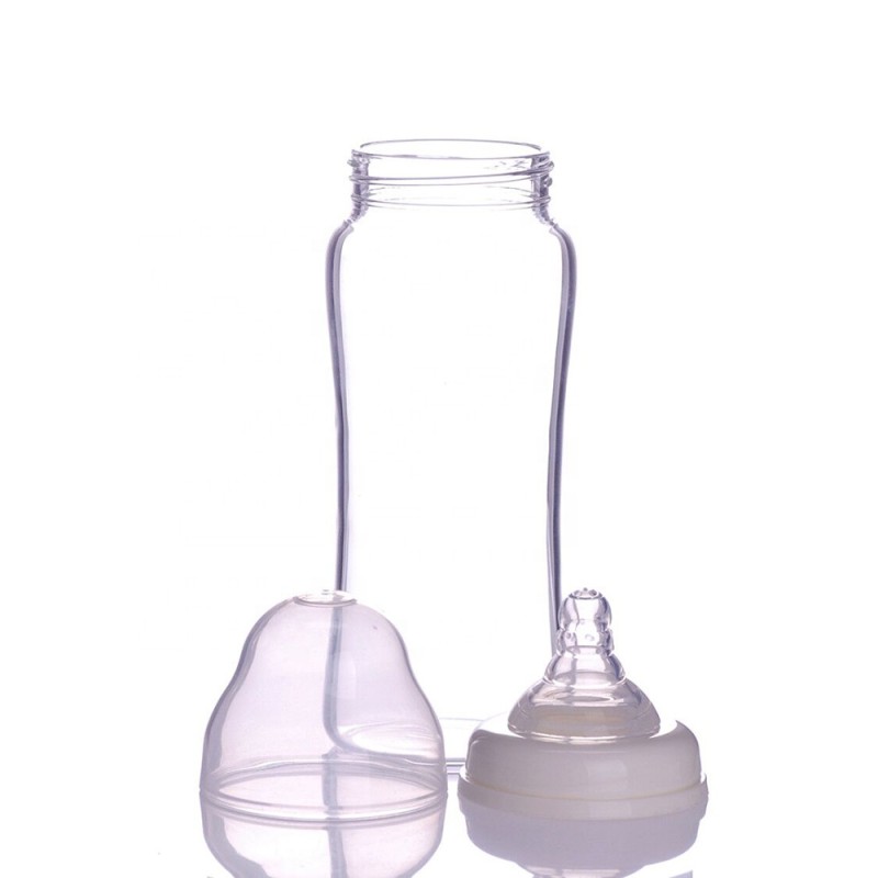 Baby Glass Bottle Manufacturer - 240ml Wide Neck Borosilicate