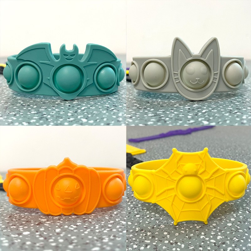 Fidget Bracelets Manufacturer - Rainbow Bubble Push Toy