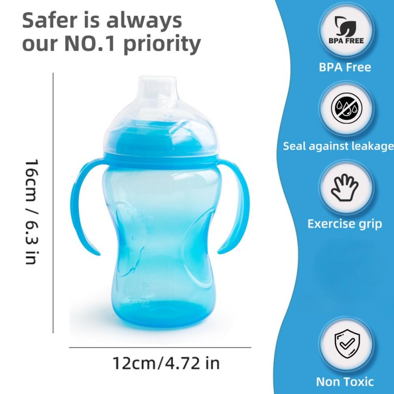 Baby Sippy Cup Manufacturer - 300ml PP Anti-fall Training