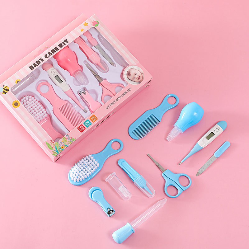 Baby Care Kit Manufacturer - 10 Pcs Newborn Grooming Set