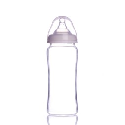 Baby Glass Bottle Manufacturer - 240ml Wide Neck Borosilicate