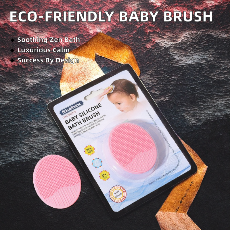 Baby Shampoo Brush Manufacturer - Soft Silicone Scalp Massager