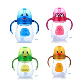 Baby Sippy Cup Manufacturer - 3 in 1 Cartoon Training Bottle
