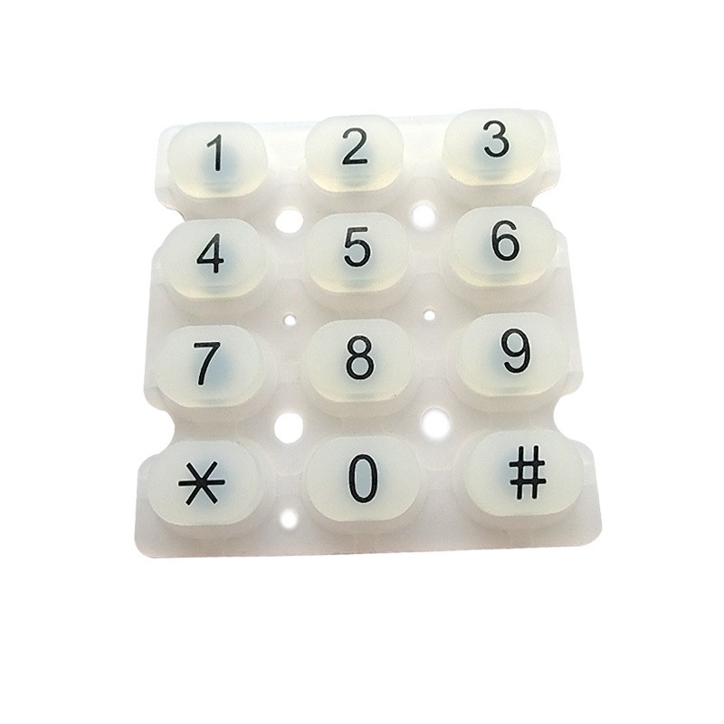 Silicone Button Pads Manufacturer - Custom Translucent Rubber