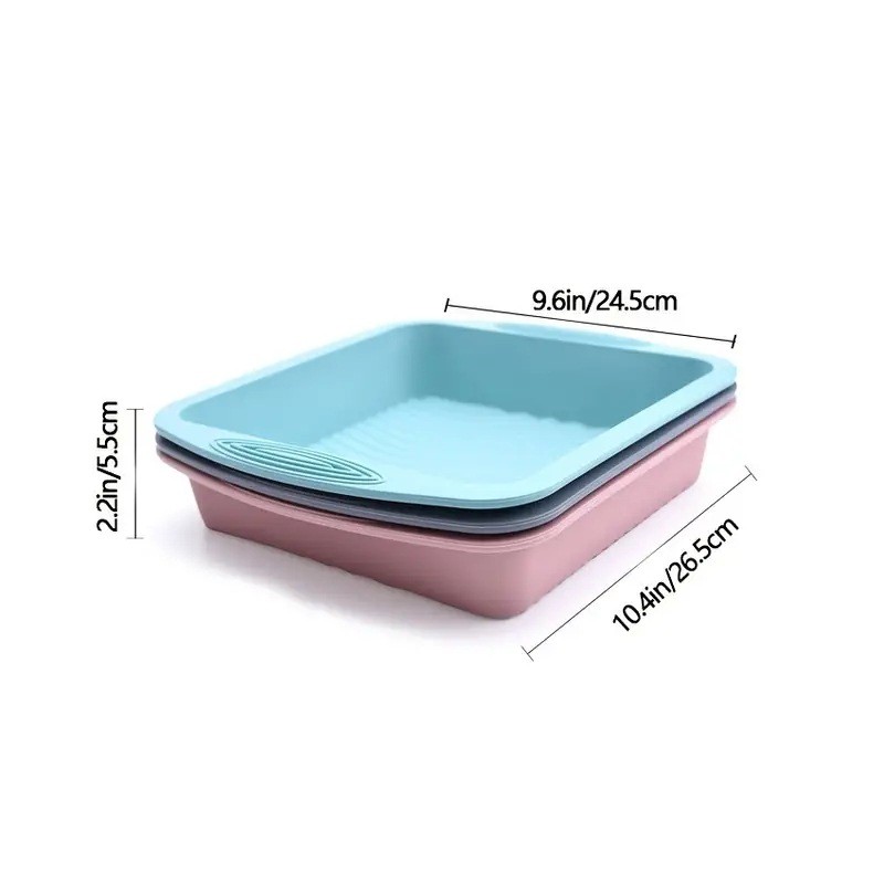Silicone Cake Mould Manufacturer - Square Fast Delivery High Quality