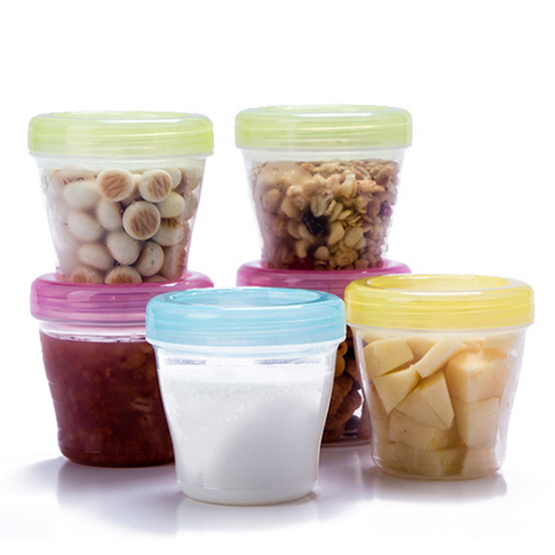 Baby Food Containers Manufacturer - Stackable Leakproof 150ml