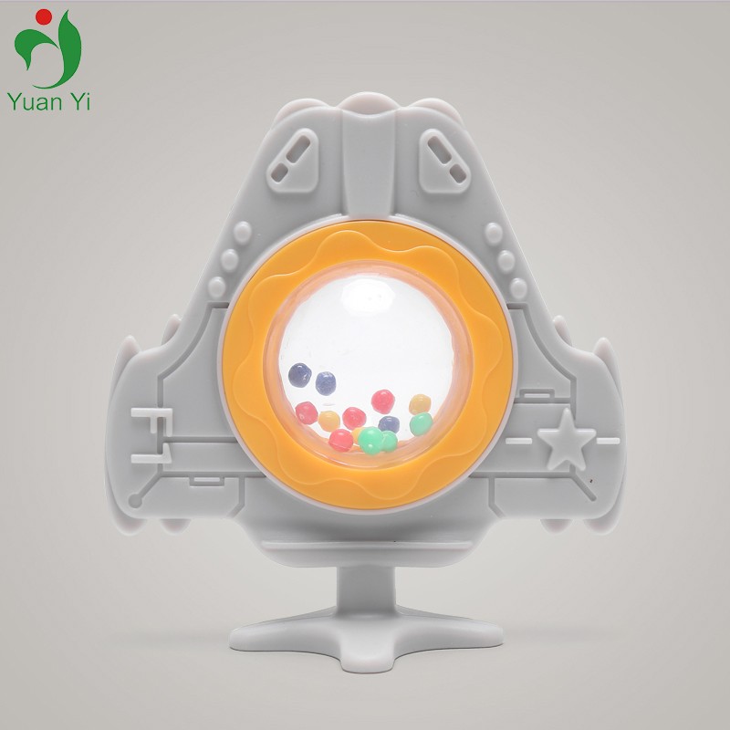 Baby Teether Manufacturer - Aircraft Shape Silicone Toy