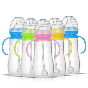 Baby Feeding Bottle Manufacturer - 240ml Wide Mouth Silicone