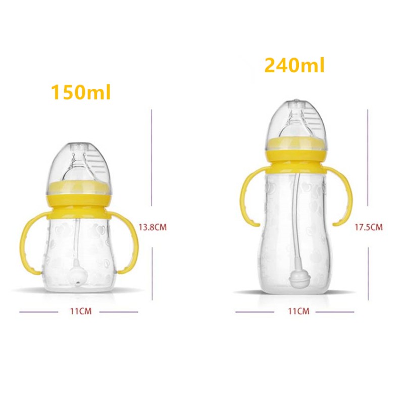 Baby Feeding Bottle Manufacturer - 240ml Wide Mouth Silicone