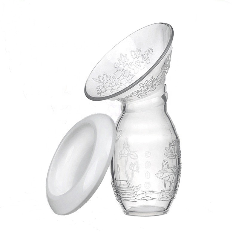 Manual Breast Pump Manufacturer - Hands Free Silicone Collector