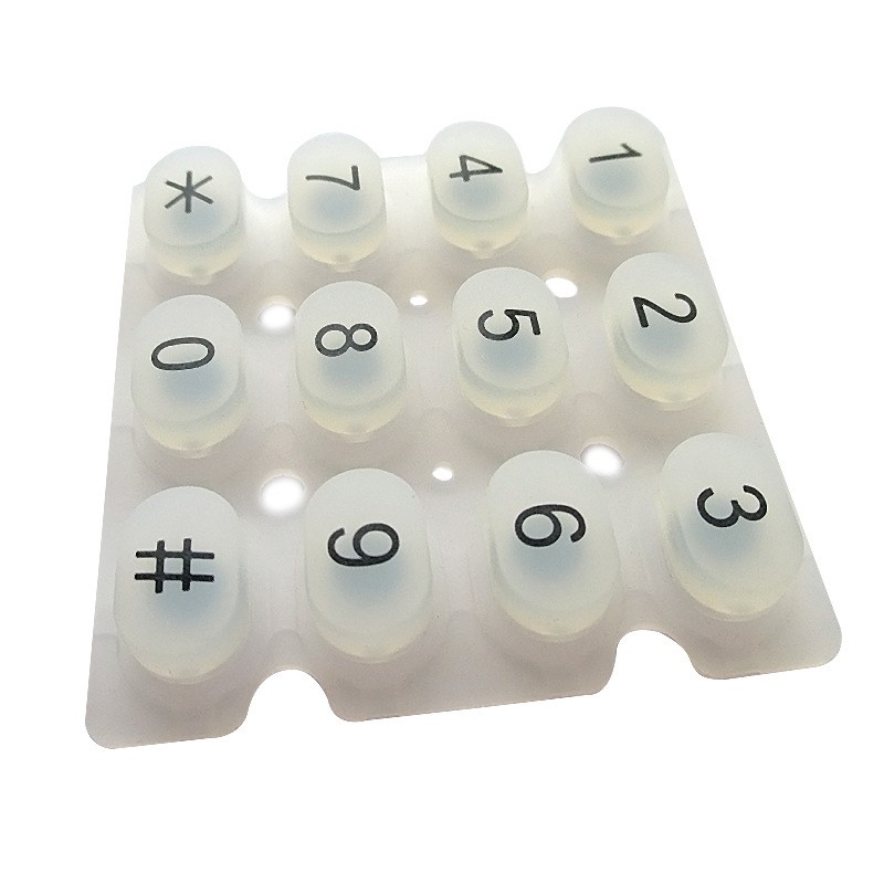 Silicone Button Pads Manufacturer - Custom Translucent Rubber