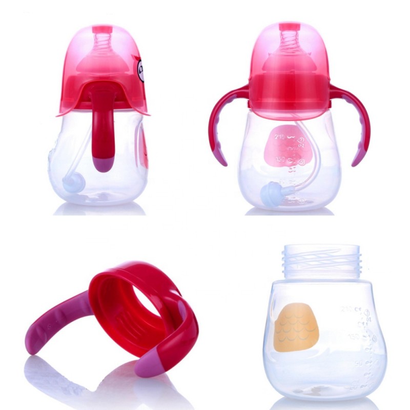 Baby Sippy Cup Manufacturer - 3 in 1 Cartoon Training Bottle