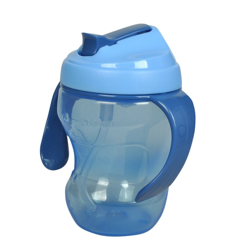 Baby Drink Bottle Manufacturer - 260ml Plastic Learning Cup