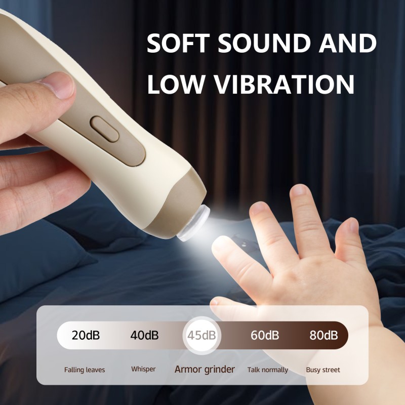 Baby Nail Care Kit Factory - Portable 6 in 1 USB Charging