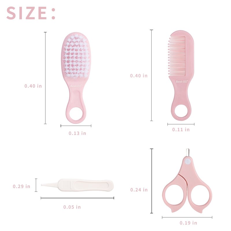 Baby Care Kit Factory - 2025 Eco Friendly 4 Pcs Brush Set