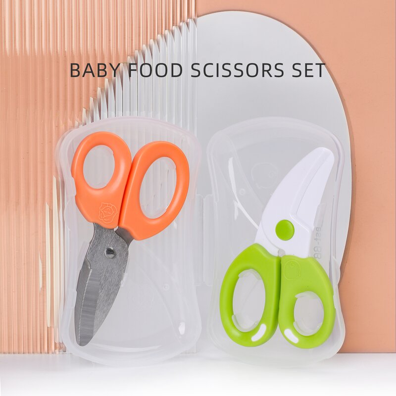 Baby Food Scissors Factory - Portable Detachable Storage