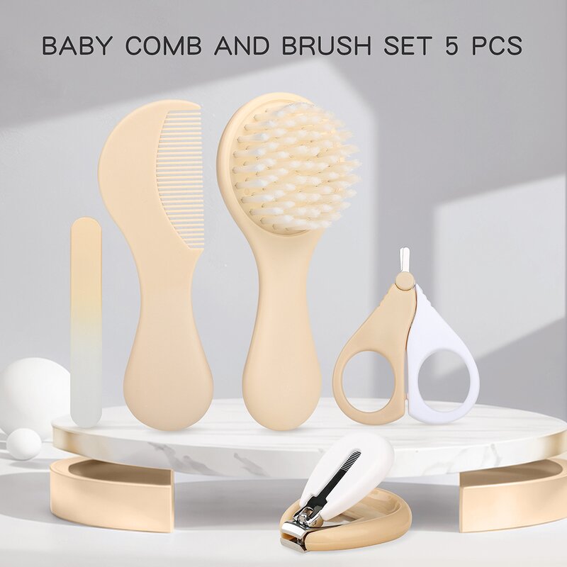 Baby Nail Care Kit Factory - 5 in 1 BPA Free Anti Pinch