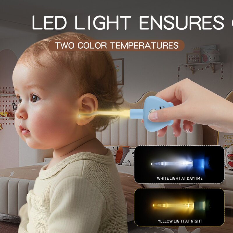 Baby Ear Spoon Factory - Newborn Safe Silicone Flashlight