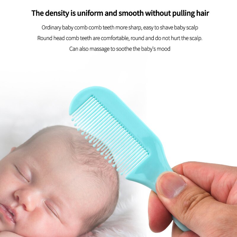 Baby Comb Set Factory - PP Nylon Massage Scalp Grooming