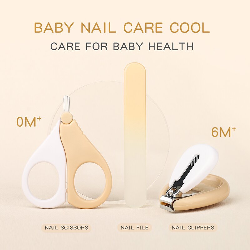 Baby Nail Care Kit Factory - 5 in 1 BPA Free Anti Pinch