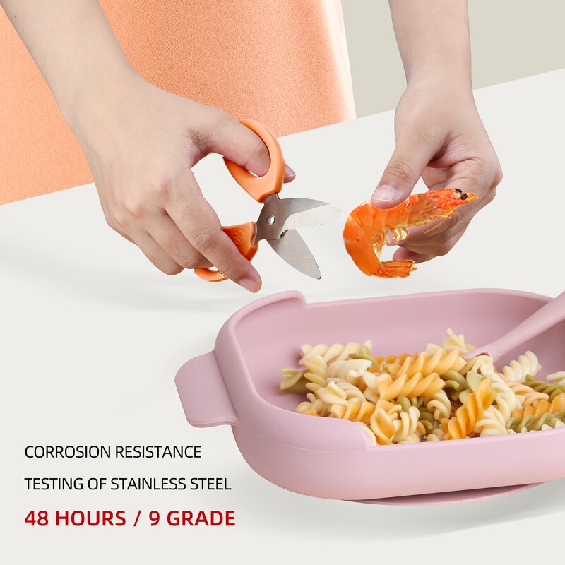 Baby Food Scissors Factory - Portable Detachable Storage