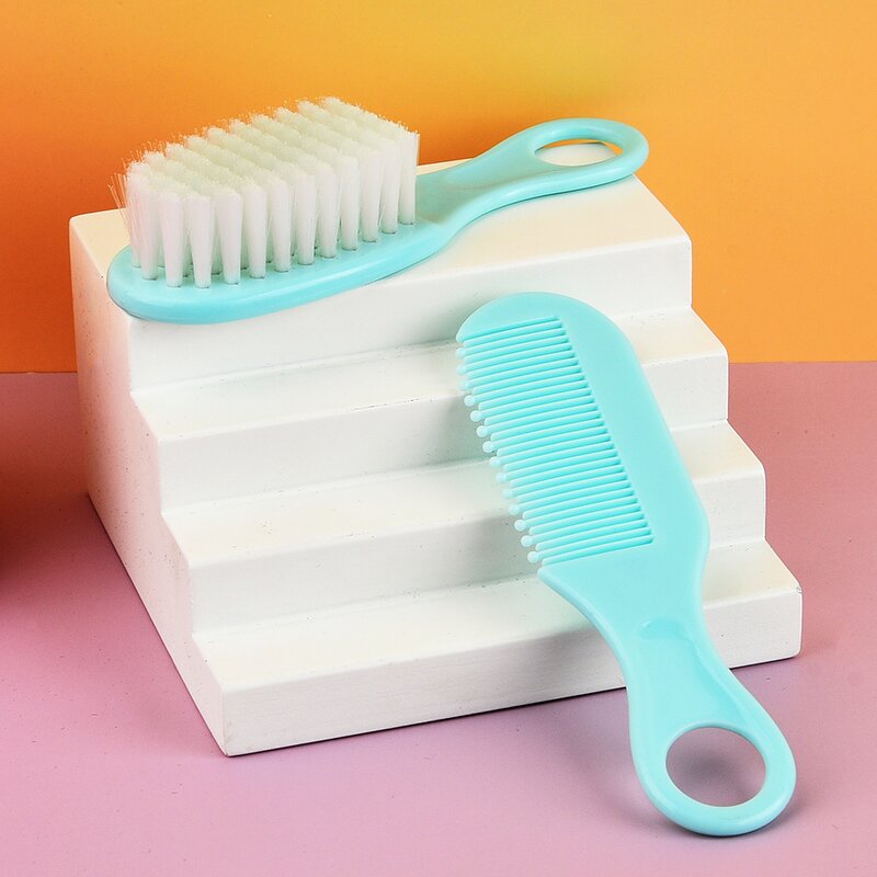 Baby Comb Set Factory - 2 Pcs Plastic ABS Massage Comb