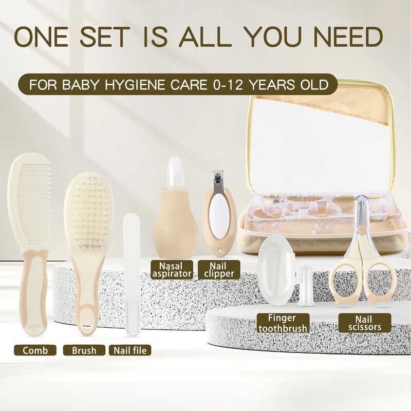 Baby Grooming Kit Factory - 7 in 1 BPA Free Newborn Set