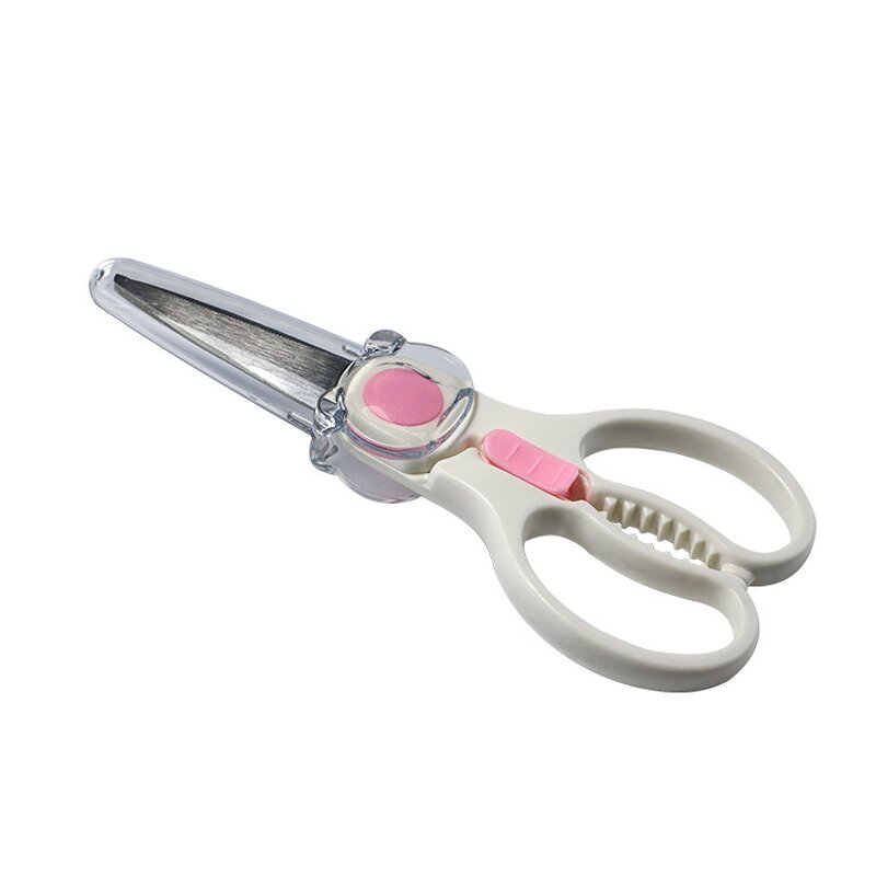 Baby Food Scissors Factory - 2025 Animal Pattern Stainless