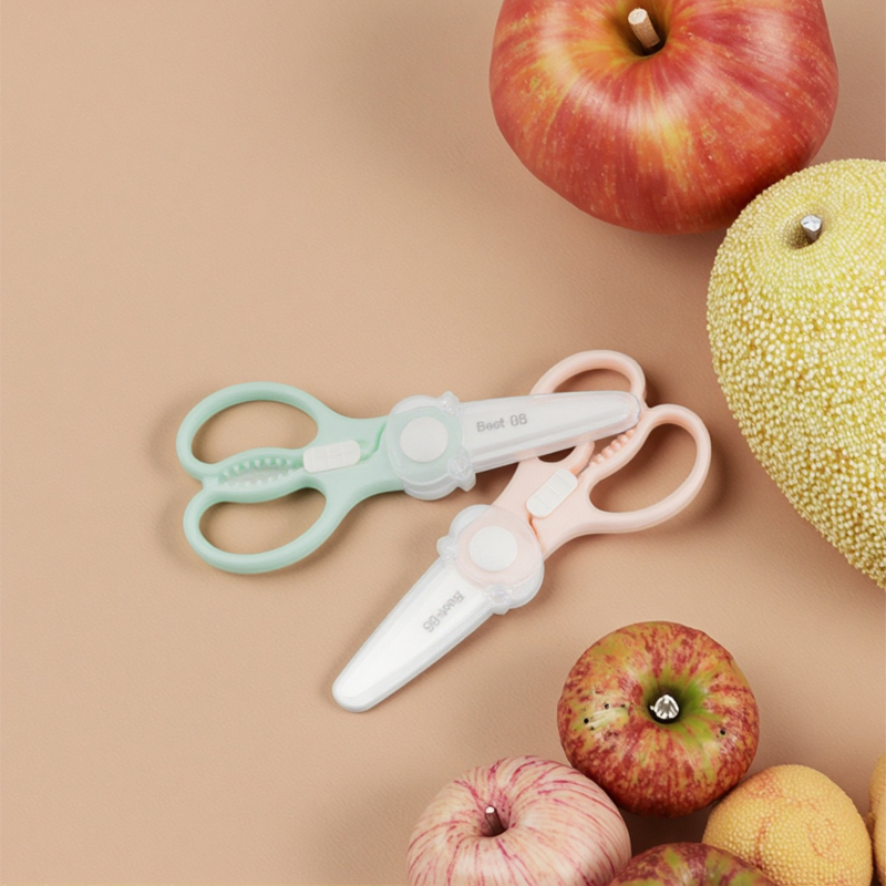 Baby Food Scissors Factory - Eco Friendly PVC Free Ceramic